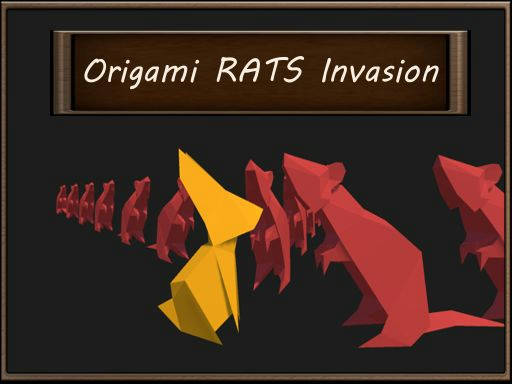 Play Origami Rats Invasion