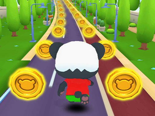 Play Panda Run Game