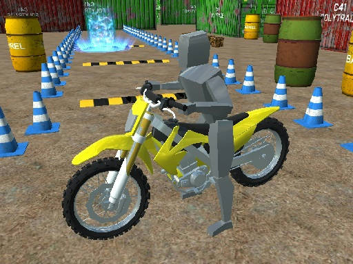 Play Parking Bike 3D Game