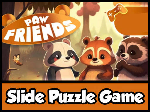 Play Paw Friends - Slide Puzzle Game