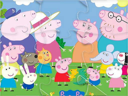 Play Peppa Pig Jigsaw Puzzle Online