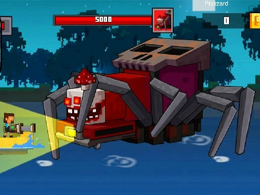 Play Pirate Block Craft Monster Shooter