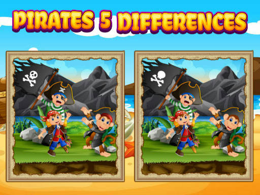 Play Pirates 5 Differences