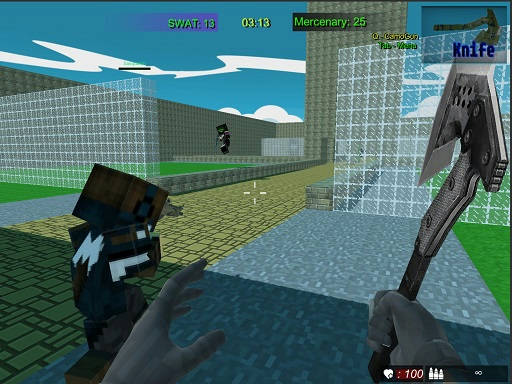 Play Pixel Fps SWAT Command