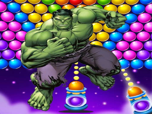 Play Play Hulk Bubble Shooter Games