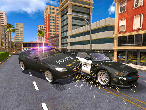 Play Police Car Stunt Simulation 3D