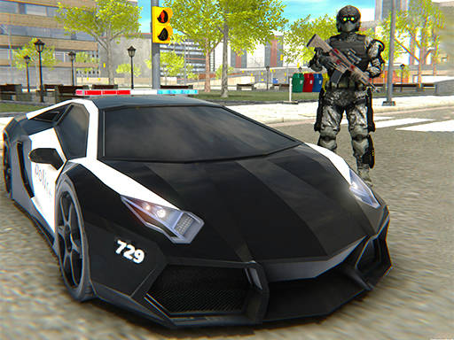 Play Police cop driver simulator