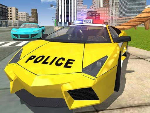 Play Police Drift Car