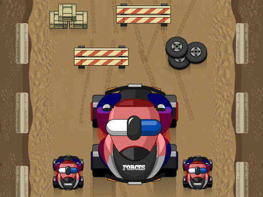 Play Police Survival Racing