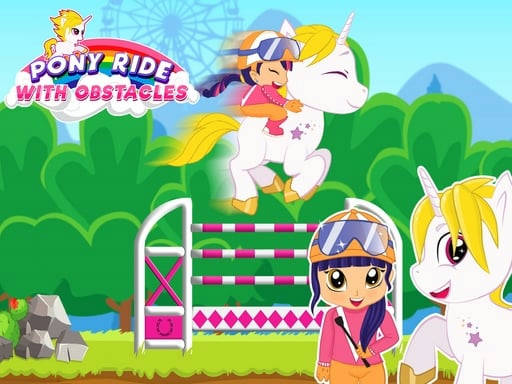 Play Pony Ride With Obstacles