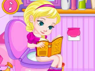 Play Potty Train Baby Elsa