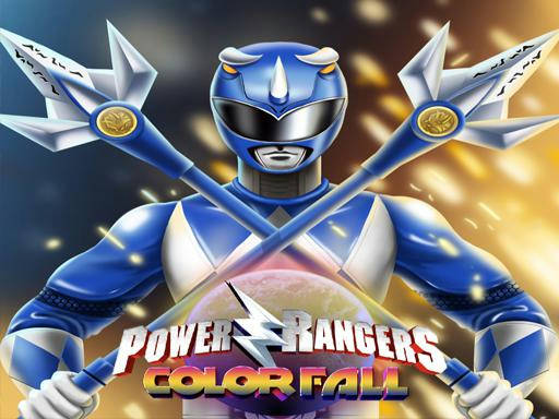 Play Power Rangers Color Fall - Pin Pull