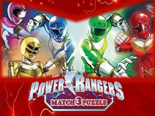 Play Power Rangers Match 3 Puzzle