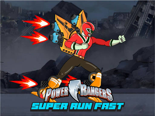 Play Power Rangers Run Fast - Escape Zombies