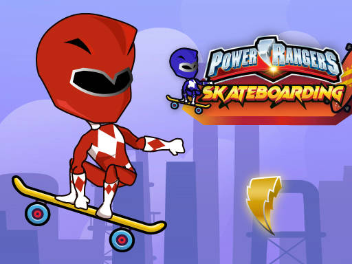 Play Power Rangers Skateboading