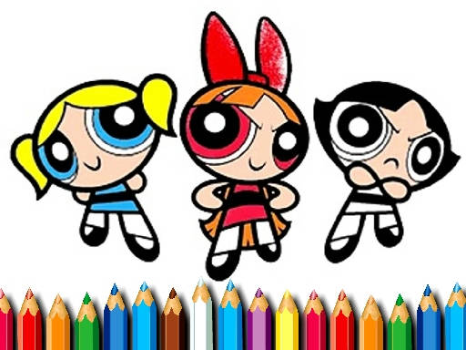 Play Powerpuff Girls Coloring