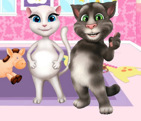 Play Preganat Kitty Room Decor