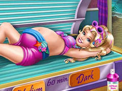 Play Pregnant Princess Tanning Solarium H5