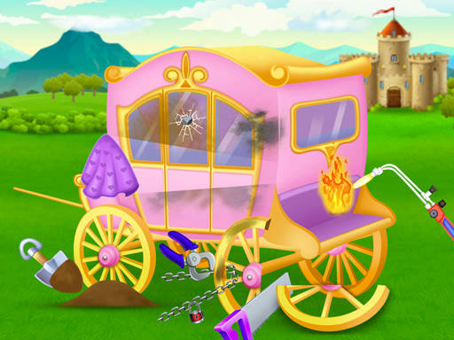 Play Princess Castle Cleaning