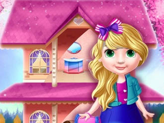 Play Princess Doll House Decoration