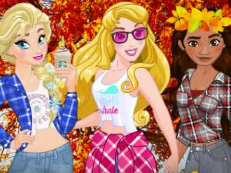 Play Princess Fall Flannels