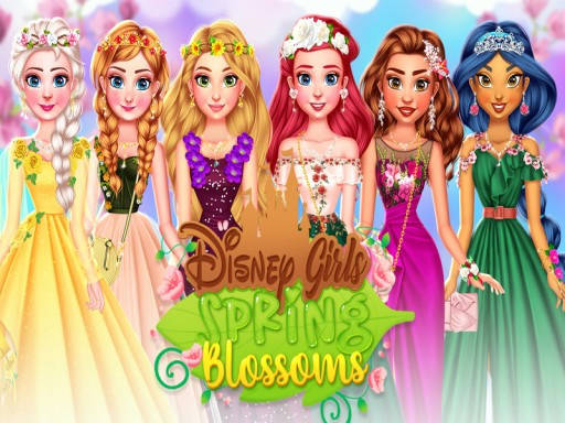 Play Princess Girls Spring Blossoms