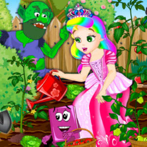 Play Princess Juliet Garden Trouble