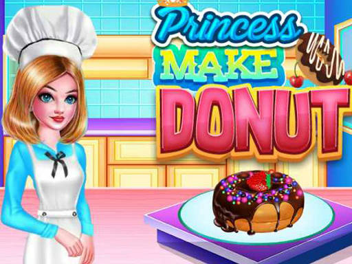 Play PRINCESS MAKE DONUT COOKING