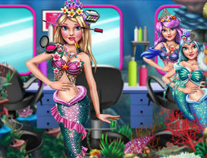 Play Princess Mermaid Beauty Salon