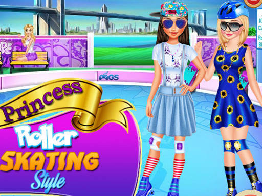 Play Princess Roller Skating Style