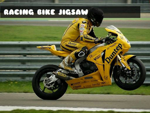 Play RACING BIKE JIGSAW