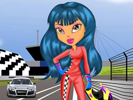 Play Racing Girl Dressup