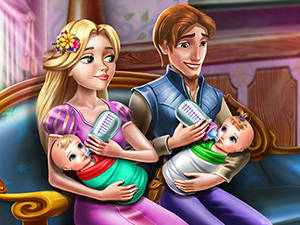 Play Rapunzel Twins Family Day