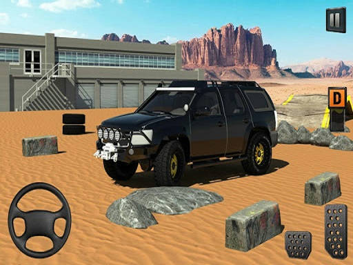 Play Real Jeep 4x4 Parking Drive 3D