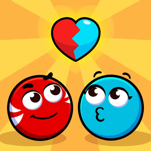 Play Red and Blue Ball Cupid love