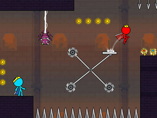 Play Red and Blue Stickman 2