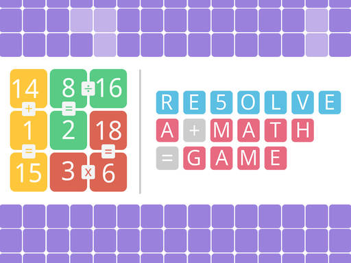 Play RESOLVE a math game