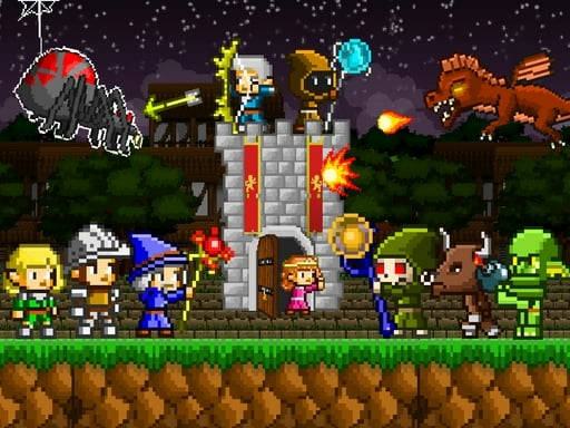 Play Retro Defenders : Towers War