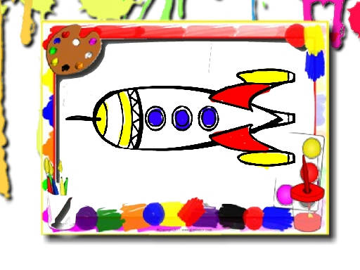 Play Rockets Coloring Book