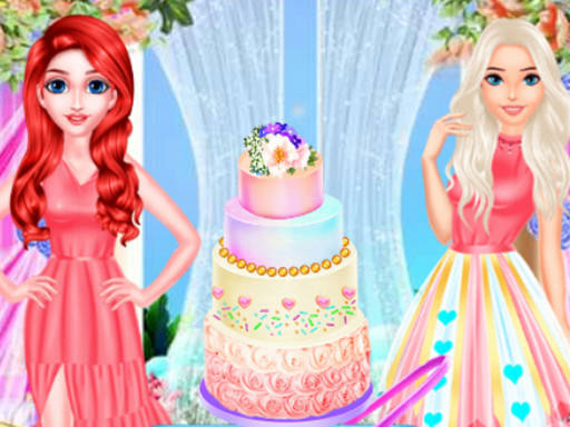 Play Romantic Wedding Cake Master