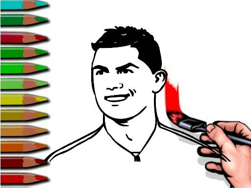 Play Ronaldo Coloring Book