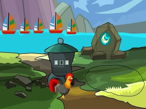 Play Rooster Hen Escape