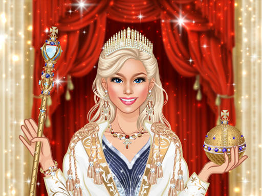 Play Royal Dress Up Queen Fashion Game for Girl