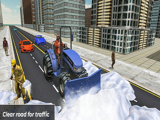 Play Russia Extreeme Grand Snow Clean Road Simulator 19