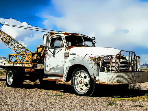 Play Rusty Trucks Jigsaw