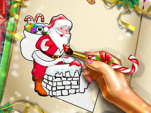 Play Santa Christmas Coloring