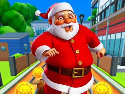 Play Santa City Run Street