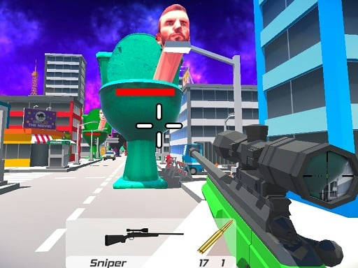 Play Skibidi Toilet FPS Shooting Survival