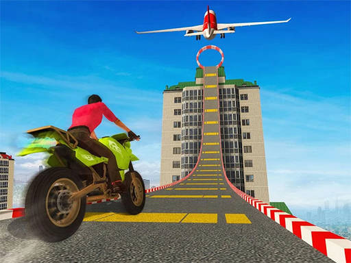 Play Sky Bike Stunt 3D