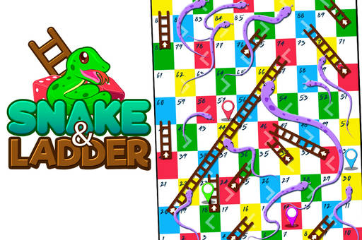 Play Snakes and Ladders : the game